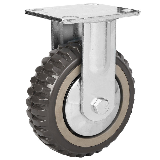 8 tommer Heavy Duty Industrial Brake hjul Scafolds Caster Wheel til vogne