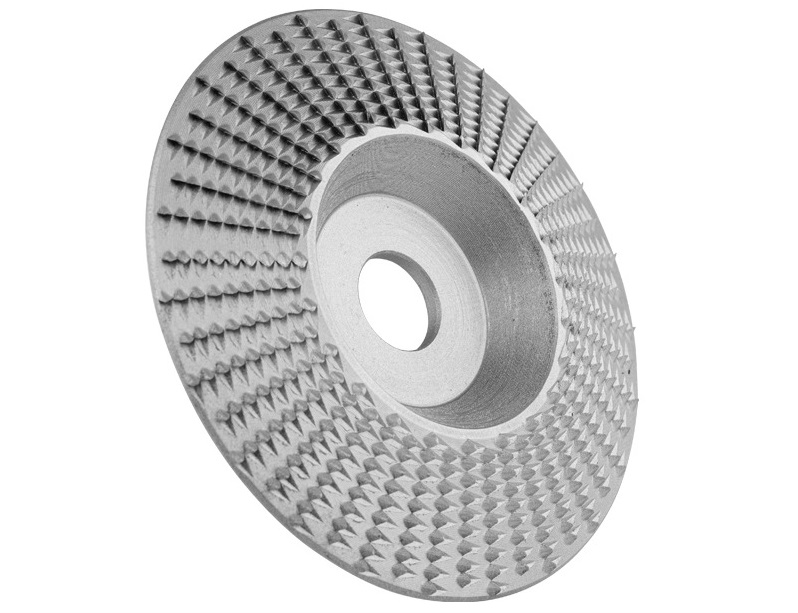 100mm Bevel Shape Abrasive Rotary Wood Carving Disc Wood Diamond Grinding Wheel