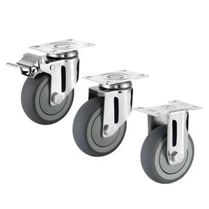 TPR Silent Rubber Casters
